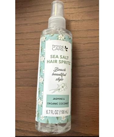 Sea Salt Hair Spritz Jasmine & Organic Coconut Scent Beach Beautiful Style 6.7 fl oz