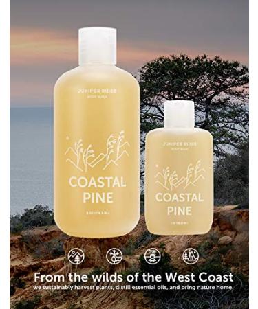 JUNIPER RIDGE Coastal Pine Body Wash - 8oz Concentrated Organic Vegan Castile Soap - Buy Online on GoSupps.com