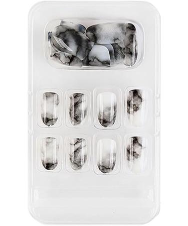 dijiusidy False Nail Fashionable Various Shapes Fingernail Full Coverage Strong Viscosity Adjustable Paster for Manicure Art 25 F741 25 1 count (Pack of 1) - Buy Online on GoSupps.com