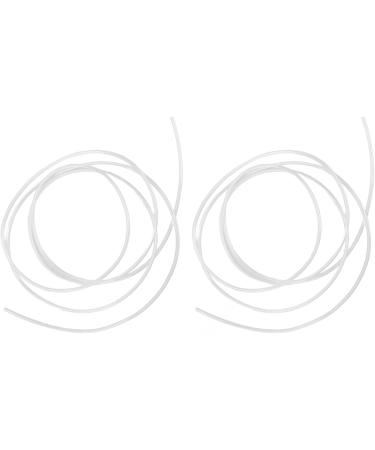 2PCS Hearing Aid Tubes - PVC Ear Aid for Optimal Sound Transmission | Hearing Aid Amplifier Accessories - Buy Online on GoSupps.com