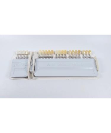 20 Color Dental Teeth Shade Guide Porcelain Material Advice Denture Teeth Whitening Bleaching Based On VITA - Buy Online on GoSupps.com
