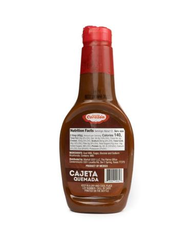Amorcito Coraz n Goat's Milk Cajeta Caramel Spread 17oz (482g) - 2pc Pack, Brown - Buy Online on GoSupps.com
