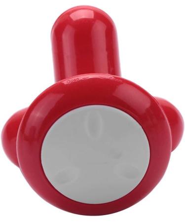Uxsiya Mini Electrical Head Massage Device Portable Vibration Massager for Head & Leg Relief - Perfect for Home Use (Red) - Buy Online on GoSupps.com