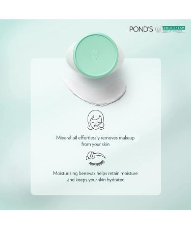 Pond's 9.5 oz Cold Cream Cleanser - Moisturizing Deep Cleanser & Makeup Remover | International Shipping Available - Buy Online on GoSupps.com