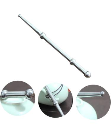 Fomiyes Acupuncture Rod Scratch Massager | Face & Foot Massage Tool | Stainless Steel 304 Beauty Device for Acupuncture & Relaxation - Buy Online on GoSupps.com