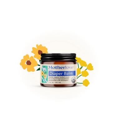 Motherlove Diaper Balm 1 oz - Natural Soothing Relief for Baby's Skin - Buy Online on GoSupps.com