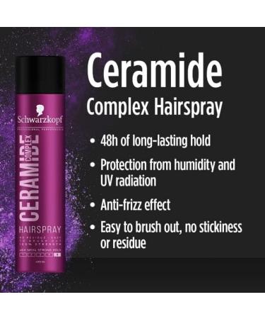 Schwarzkopf Styling Ceramide Complex Hairspray 400ml (Pack of 3) 400 ml (Pack of 3) - Buy Online on GoSupps.com