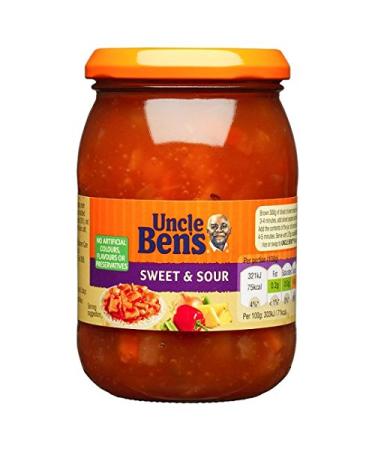 UNCLE Uncle Ben's Sweet and Sour 320g Sauce