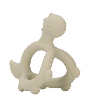 3D Dinosaur Shape Baby Teether Toy for Infant Teething - Silicone Sensory Training Toy for Newborns (OD Green) - Buy Online on GoSupps.com