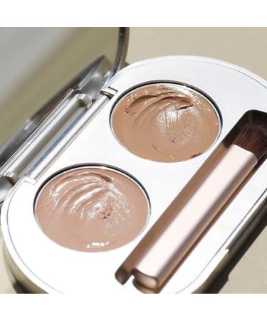 Anoudon Trim The Face Bright Nose Shadow Trim Concealer Two Tone Trim Cosmetic Enhances Properties Two Colors - Buy Online on GoSupps.com