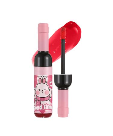 Lexsyn Wine red lip color lip color waterproof long lasting lip polish for women makeup party dating meetings 03