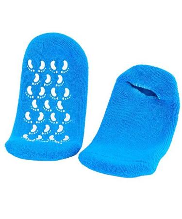 Jiahao 1 Pair Gel Mineral Hard & Dry Cracked Skin Moisturizing Pain Recovery Socks