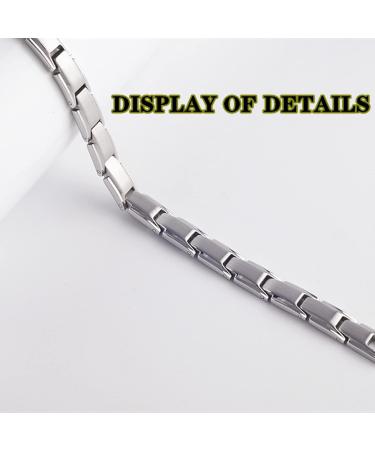 Women Lymph Drainage Magnetic Bracelet The New Trend of Multifunctional Bracelets to Help Sleep for Man Woman Student Family Friend and A Nice Gift (1 Item-Silver&Gold) - Buy Online on GoSupps.com