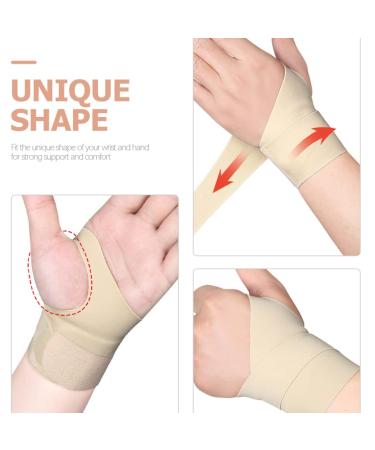 FRCOLOR 2pcs Adjustable Wrist Support Brace for Carpal Tunnel - Joint Finger Guard Thumb Splint & Hand Stabilizer | Fitness Handguard - Buy Online on GoSupps.com