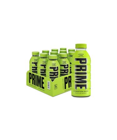 Buy PRIME Hydration Drink Lemon & Lime (12x500ML) - Refreshing Electrolyte Beverage for Optimal Hydration | Fast International Shipping - Buy Online on GoSupps.com