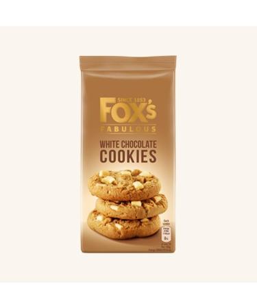 Foxs Cookie Selection - Half Coated Chunkie 175g Triple Chunkie 180g Milk Chunkie 180g White Chunkie Cookie 180g Pack of 4 - Buy Online on GoSupps.com