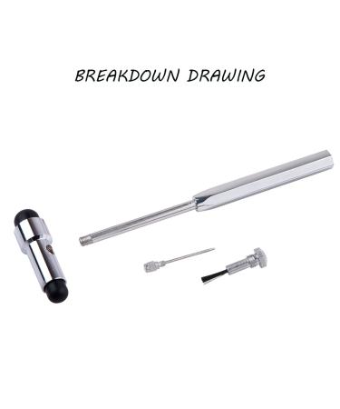 QIYUN Tromner Neurological Reflex Hammer for Nurses & Medical Students - Black - Buy Online on GoSupps.com