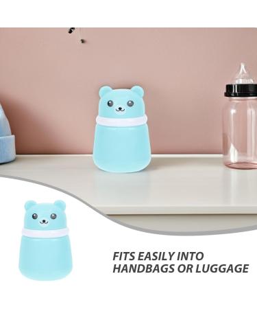 FOMIYES Lot de 3 houppettes poudre pour b b : r cipient pour poudre pour peau d licate r cipient en forme d'ours pour voyage et ext rieur - Buy Online on GoSupps.com