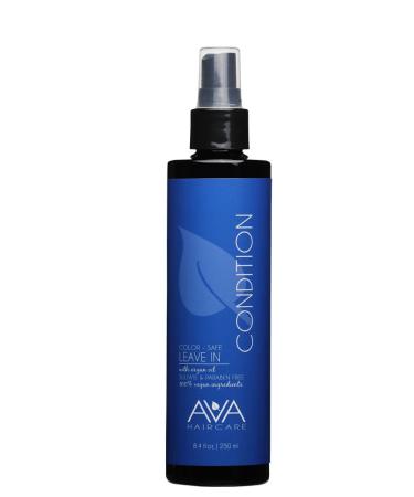 Ava Haircare - Leave-in Conditioner - Vegan  Sulphate Free  Paraben Free  Cruelty Free - Moisturizing Conditioner (8.4oz)