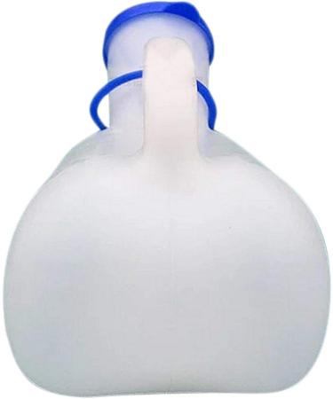Portable Urinal Toilet Large Capacity Leakproof Female Male Unisex Urinal Multifunction Plastic PE Traveling Camping Urinal Toilet with Connector(1000ML) - Buy Online on GoSupps.com