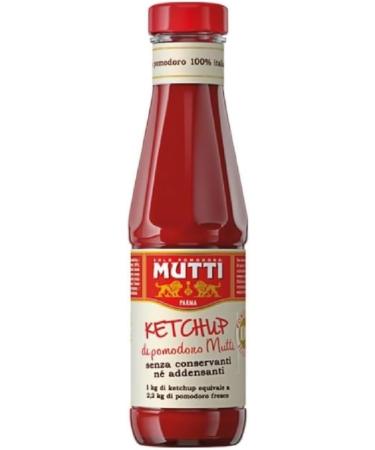  Italian Gourmet E.R. Mutti Italian Tomato Ketchup in Glass 100% Italian Tomato Ketchup 340g Glass Jar + 400g Italian Gourmet Pulp - Buy Online on GoSupps.com