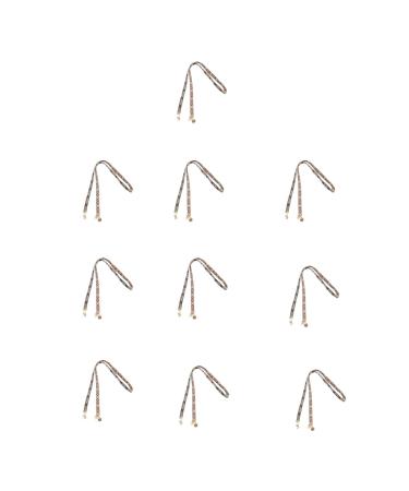 SBTRKT 10 pieces ultra-fine fiberglass glasses chain beautiful shape small and exquisite suitable for sunglasses sunglasses blue