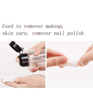 222PCs Premium Organic Cotton Facial Cleaning Pads | Thick Make-Up Remover & Nail Polish Wipes - Soft & Gentle for All Skin Types - Buy Online on GoSupps.com