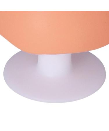 Baby Teething Toy - Food Grade Silicone Teether Mushroom Shaped for Infants Over 4 Months - Pink (Orange) - Buy Online on GoSupps.com