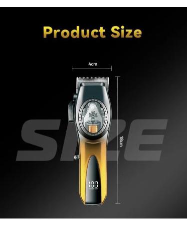 Buy Premium Cordless Hair Clippers for Men - Electric Hair Cutting Kit with Rechargeable DLC Blade & Magnetic Levitation Motor (Gold) - International Shipping Available - Buy Online on GoSupps.com