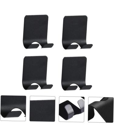 Zerodeko 8-Piece Storage Hooks Set | Wall Hooks for Towels Kitchen Utensils & Razors | Black 6.1x4.5cm - Organize Your Space! - Buy Online on GoSupps.com