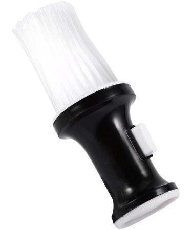 Hair Neck Duster Professional Soft Neck Hair Brush with Hairdressing Powder Storage Hairdressing Brush Haircut Removal Brush Salon Accessories (S) - Buy Online on GoSupps.com