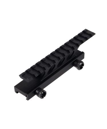 FOCUHUNDER RIENTER MOUNT TACTICAL High Profile Scope Mount Base Riser Weaver Picatinny-Schiene 20 mm Aluminum with 13 Picatinny rail slits - Buy Online on GoSupps.com