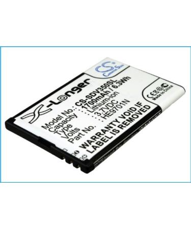 Replacement Battery for HE9701N G-4L Compatible with Sonocaddie V350 G-4L V500 Battery (1700mAh)