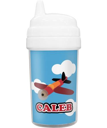 RNK Shops Airplane Toddler Sippy Cup (Personalized)