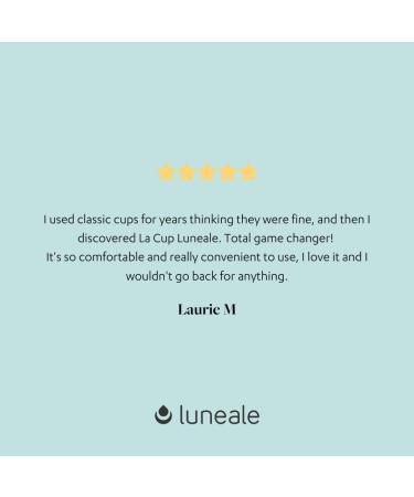 Shop Luneal La Cup - Ergonomic Stemless Menstrual Cup in 3 Sizes | Improved Design for Ultimate Comfort - Buy Online on GoSupps.com