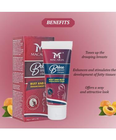 MACARIA Breast Enlargement Bust Cream Enhancement Gel For Women Firming - Buy Online on GoSupps.com