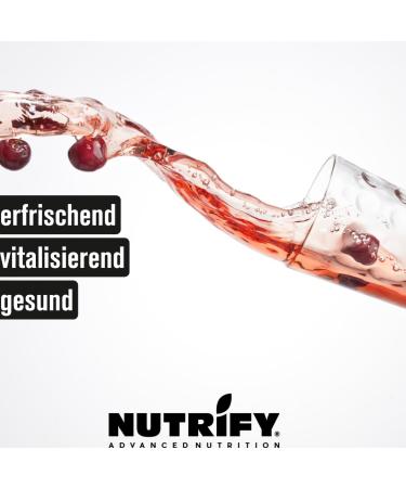 Nutrify Vital Fitness Drink 1:80 Syrup - 3x1L Sugar-Free Sports Beverage with Vitamins & L-Carnitine - Low-Calorie Makes 240L - Buy Online on GoSupps.com