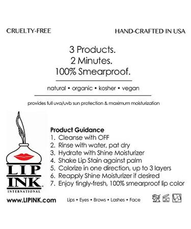 LIP INK 100% Smearproof Trial Lip Kits - Long-Lasting Cognac Color for Perfect Lips | International Shipping Available - Buy Online on GoSupps.com