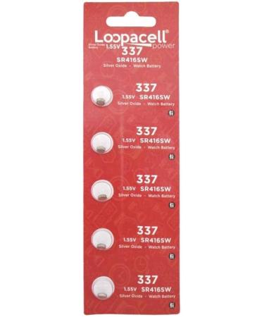 Buy Loopacell 10 337 SR416SW Watch Batteries - Long Lasting & Reliable | Fast International Shipping - Buy Online on GoSupps.com