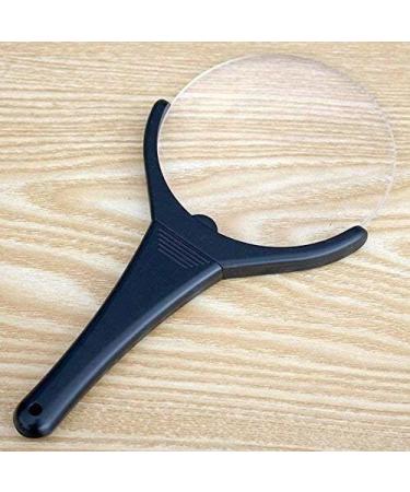 1.8 Times Endless Handheld Magnifying Glass Large Lens 112Mm Reading Old Man Magnifying Glass to Read Newspapers Stamps Antique Readings Maps - Buy Online on GoSupps.com