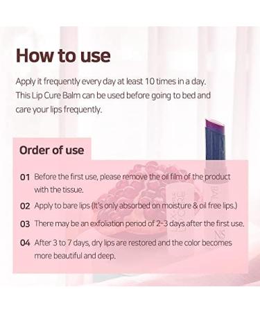 Lux Triple Lip CURE Glossy Balm (0.17oz) (HESTIA (peach milk tea)) 4 million units sold in Korea Natural Tinted Korean Lip Balm Petroleum/Paraben Free Lip Butter lip balm hydrating - Buy Online on GoSupps.com