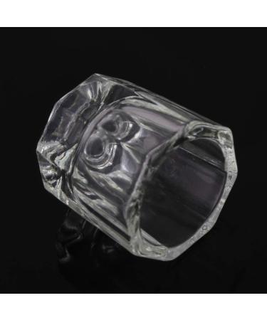 Top Quality Nail Tools Crystal Nail Glass Octagonal Crystal Cup Glasses Liquid Cup Nail Art Tools - Buy Online on GoSupps.com