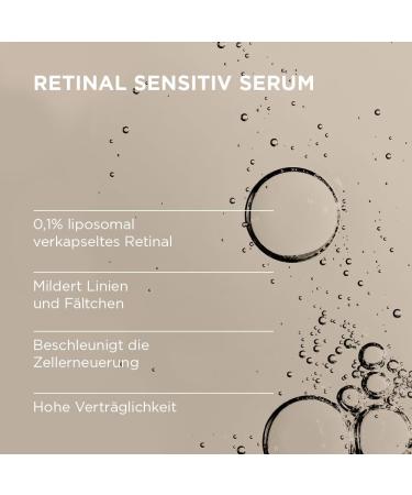 JUNGL CK Retinal Sensitive Serum - Vegan | Face Serum with 0.1% Retinal Effectively Takes Care of Wrinkles & Lines and Refines Skin Structure | Anti-Ageing Serum with Organic Blueberry Extract - Buy Online on GoSupps.com