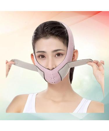 MAGICLULU Slimmer Chin Lift Band V Thin -lifting Artifact Chin Cheek Slim Thin Masseter Chin Peel off Belt Facial Slimming Thin Noodles Pink Care - Buy Online on GoSupps.com