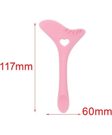 Silicone Stencils Multifunctional Makeup Guide Tool Winged Tool for Lip Line Eyelash Face pink - Buy Online on GoSupps.com