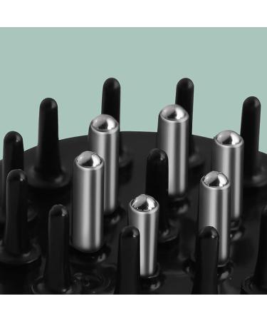 Tefexer Scalp Applicator Comb | Hair Oil Applicator for Scalp Treatment | Essential Oil Hair Growth & Massage Brush - 12 Pin Gold - Buy Online on GoSupps.com