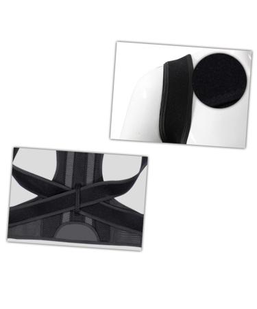 Buy Gatuida Hunchback Posture Belt for Men - Lumbar Support & Corrector Brace | Adjustable Orthotics | Black 31X26.5CM - Buy Online on GoSupps.com
