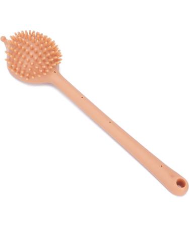 Verdant Touch Manual Massager - Double-Sided Silicone Meridian Pat Massager for Fitness - Khaki | International Shipping - Buy Online on GoSupps.com
