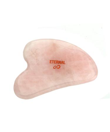 Eternal Rose Pink Jade Facial Roller & Gua Sha Set - Anti-Aging Facial Massage Lifting & Toning for Glowing Skin - Buy Online on GoSupps.com