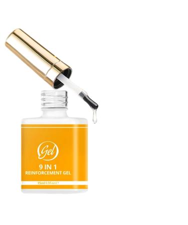 Nail Glue Gel 15ml 9-in-1 Nail Glue - Long-Lasting Manicure Gel | For Women Daily Use Home Salon Party Wedding Holiday Formal Casual Cosplay